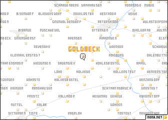 map of Goldbeck