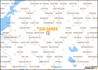 map of Goldebee