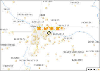 map of Golden Place