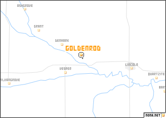 map of Goldenrod