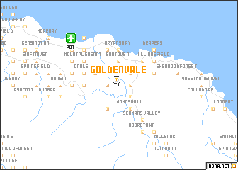 map of Golden Vale