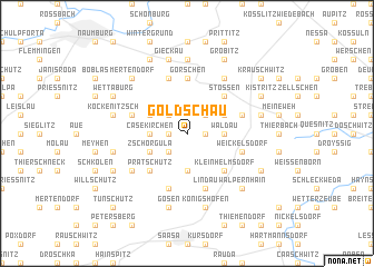 map of Goldschau