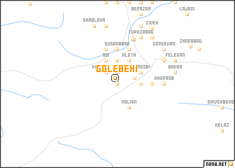 map of Gol-e Behī