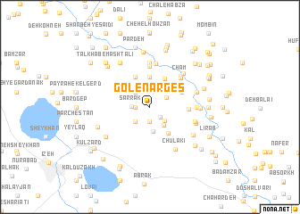 map of Gol-e Narges