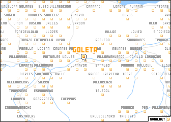 map of Goleta