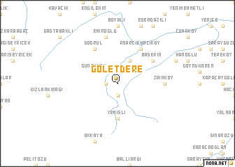 map of Göletdere