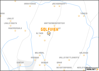 map of Golf View