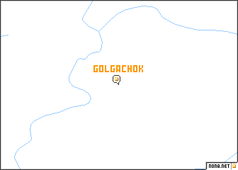 map of Golgachok
