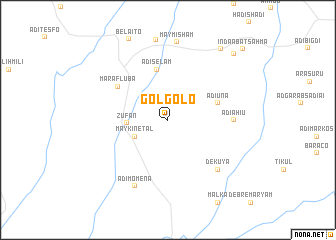 map of Golgolo
