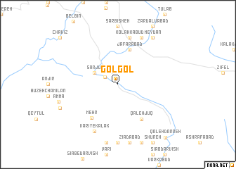 map of Gol Gol