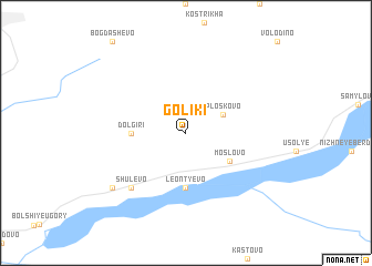 map of Goliki
