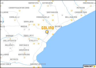 map of Golino