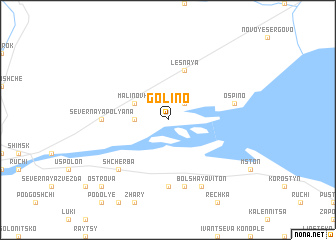 map of Golino