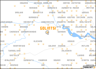 map of Golintsi