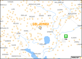 map of Goljemadi