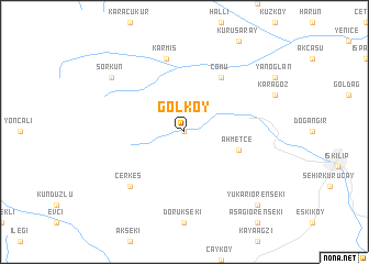 map of Gölköy