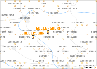 map of Göllersdorf