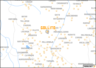 map of Gollito