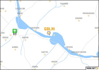 map of Golmi