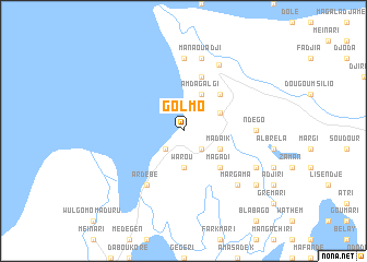 map of Golmo