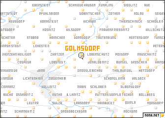map of Golmsdorf
