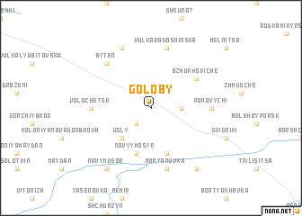 map of Goloby