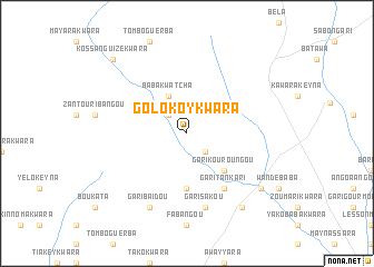 map of Golokoy Kwara