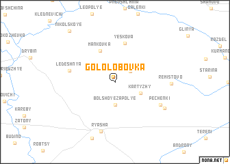 map of Gololobovka