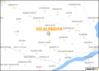 map of Gololobovka