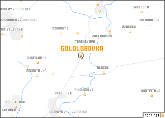 map of Gololobovka