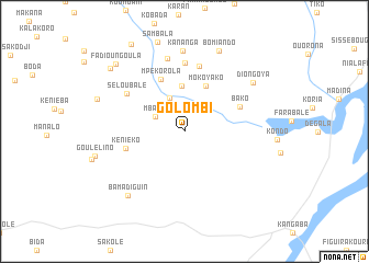 map of Golombi
