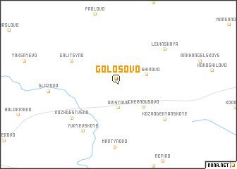 map of Golosovo