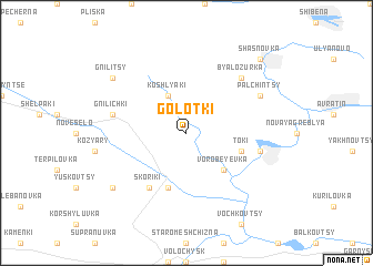 map of Golotki