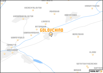 map of Golovchino