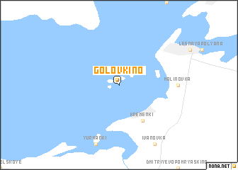 map of Golovkino