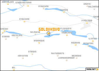 map of Golovkovo