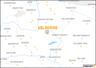 map of Golovnino