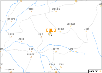 map of Golo