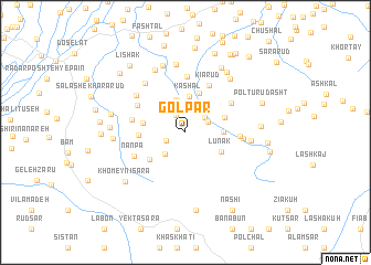 map of Golpar