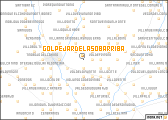 map of Golpejar de la Sobarriba