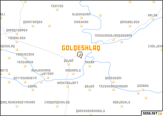 map of Gol Qeshlāq