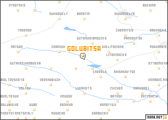 map of Golubitsa