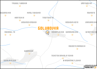 map of Golubovka