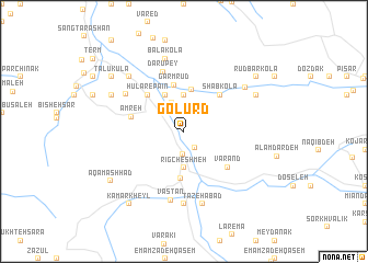 map of Golūrd