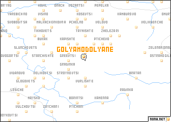 map of Golyamo Dolyane