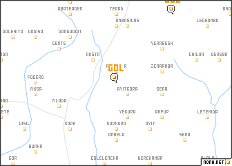 map of Gol