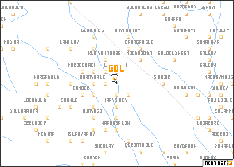 map of Gol