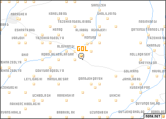 map of Gol