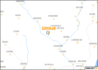 map of Goma J.B.