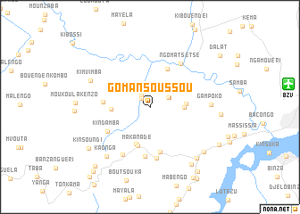 map of Gomansoussou